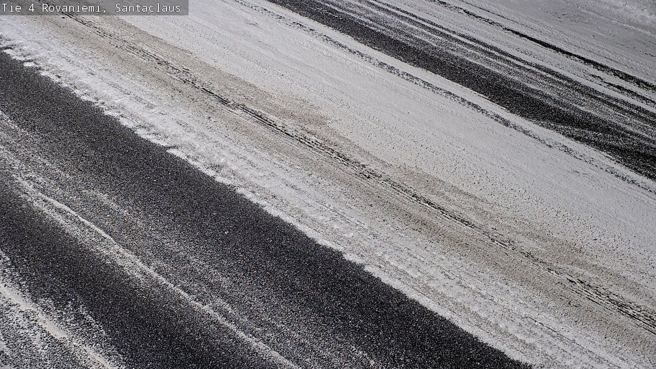 Weather Camera Image Road 4, Rovaniemi, Santa Claus, Rovaniemi, Lappi