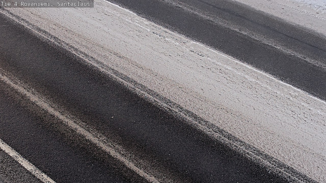Weather Camera Image Väg 4 Rovaniemi, Santa Claus, Rovaniemi, Lappi