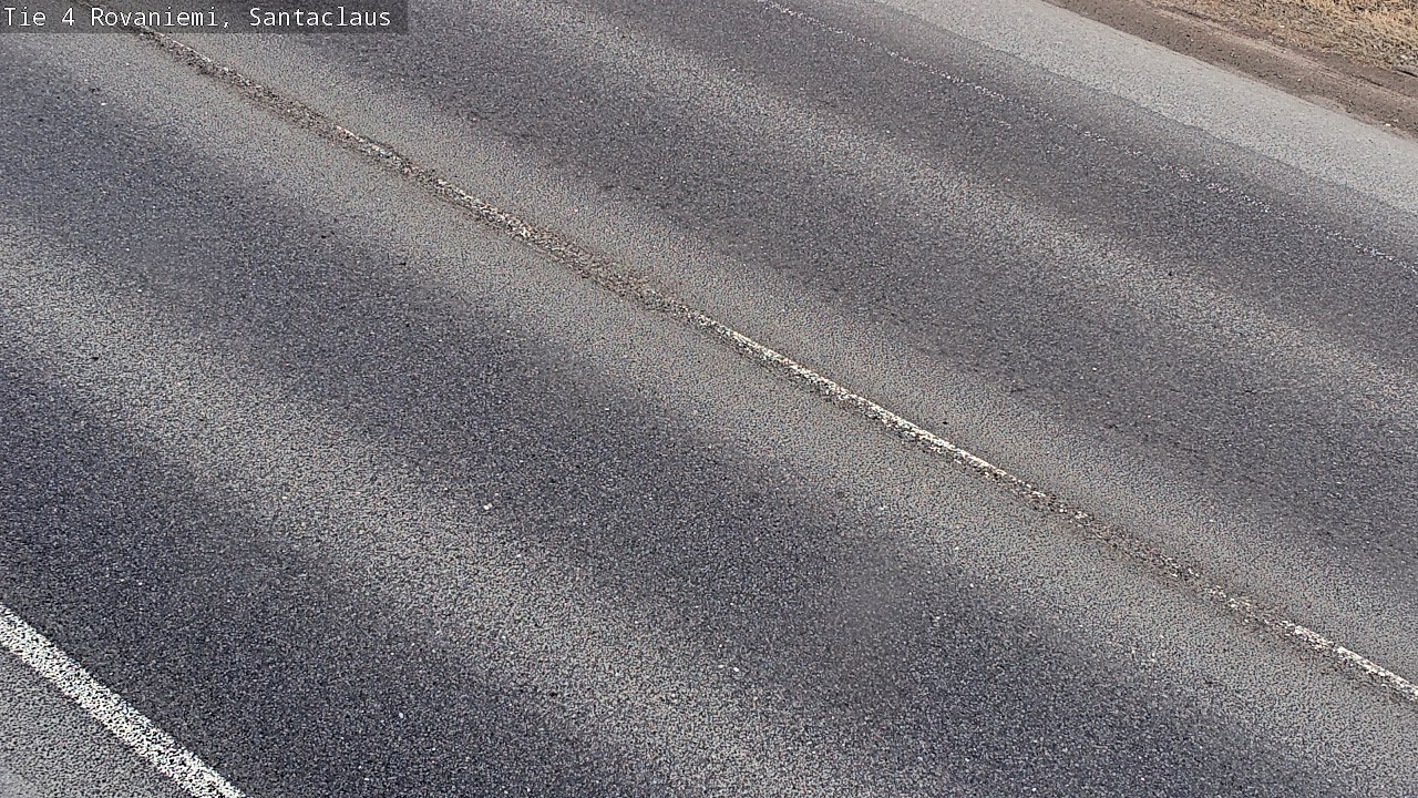 Weather Camera Image Road 4, Rovaniemi, Santa Claus, Rovaniemi, Lappi