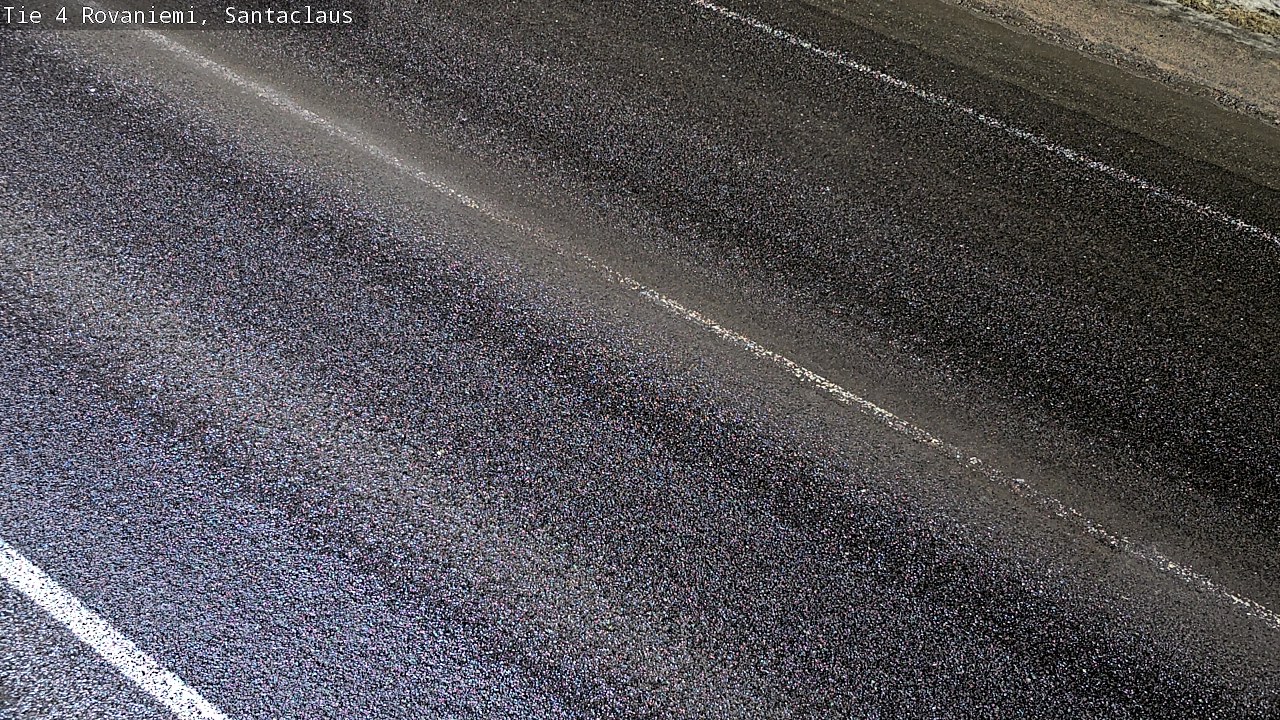 Weather Camera Image Road 4, Rovaniemi, Santa Claus, Rovaniemi, Lappi