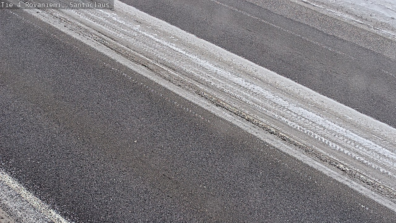 Weather Camera Image Väg 4 Rovaniemi, Santa Claus, Rovaniemi, Lappi