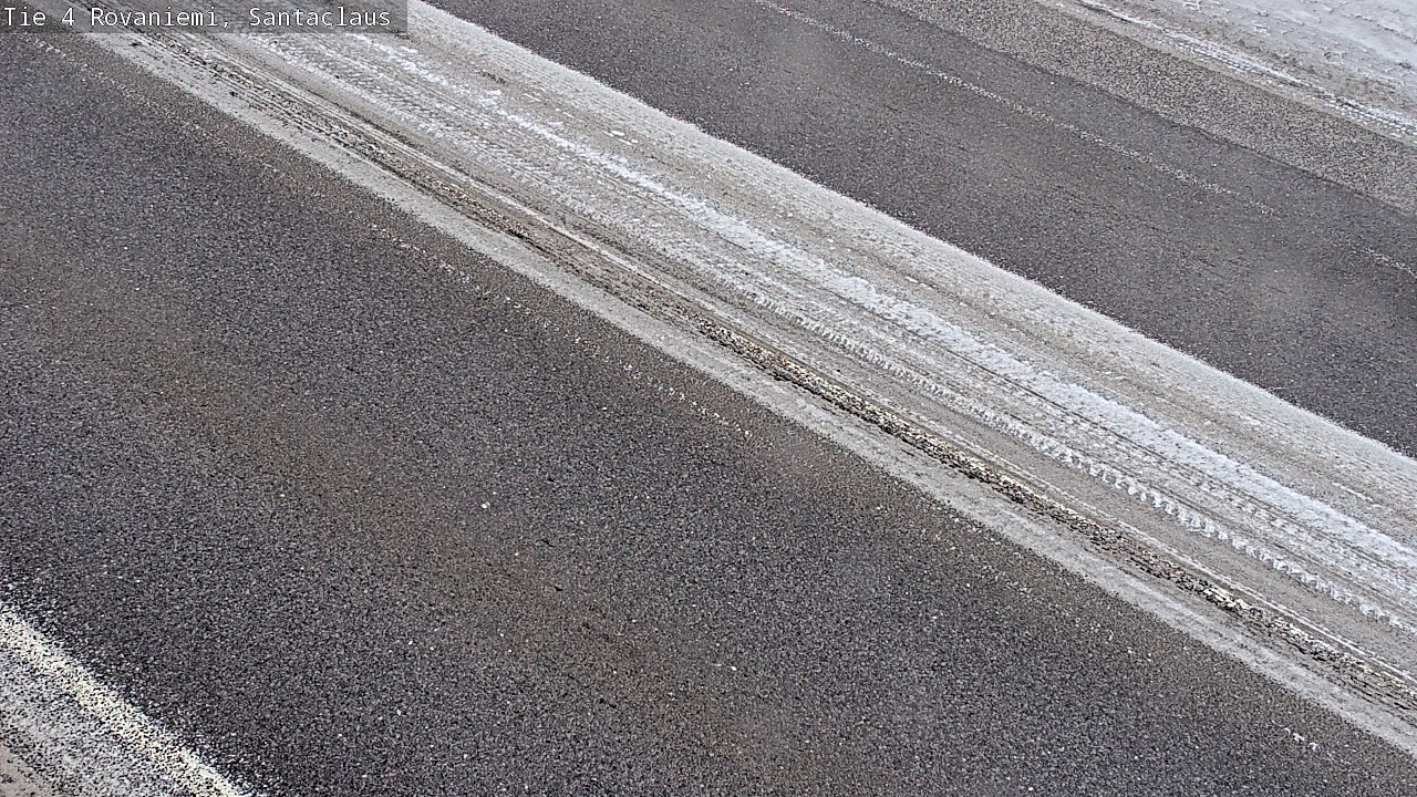 Weather Camera Image Väg 4 Rovaniemi, Santa Claus, Rovaniemi, Lappi