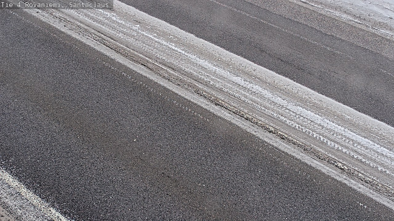 Weather Camera Image Väg 4 Rovaniemi, Santa Claus, Rovaniemi, Lappi