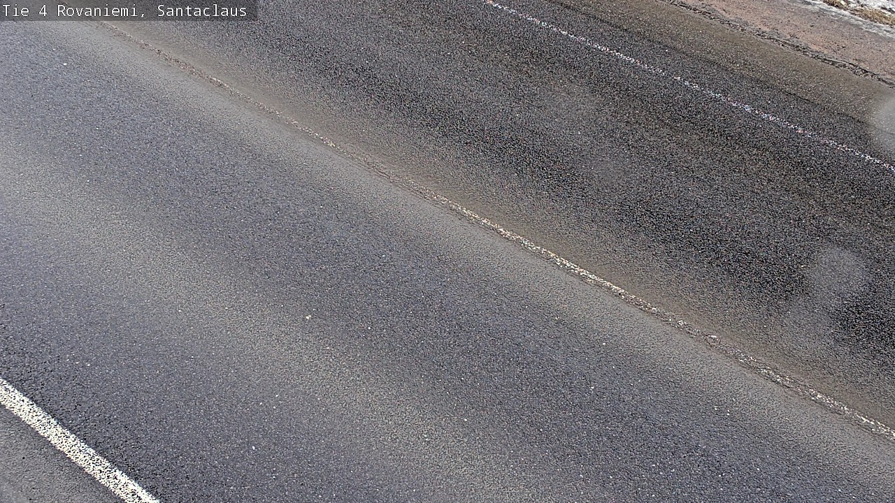 Weather Camera Image Road 4, Rovaniemi, Santa Claus, Rovaniemi, Lappi