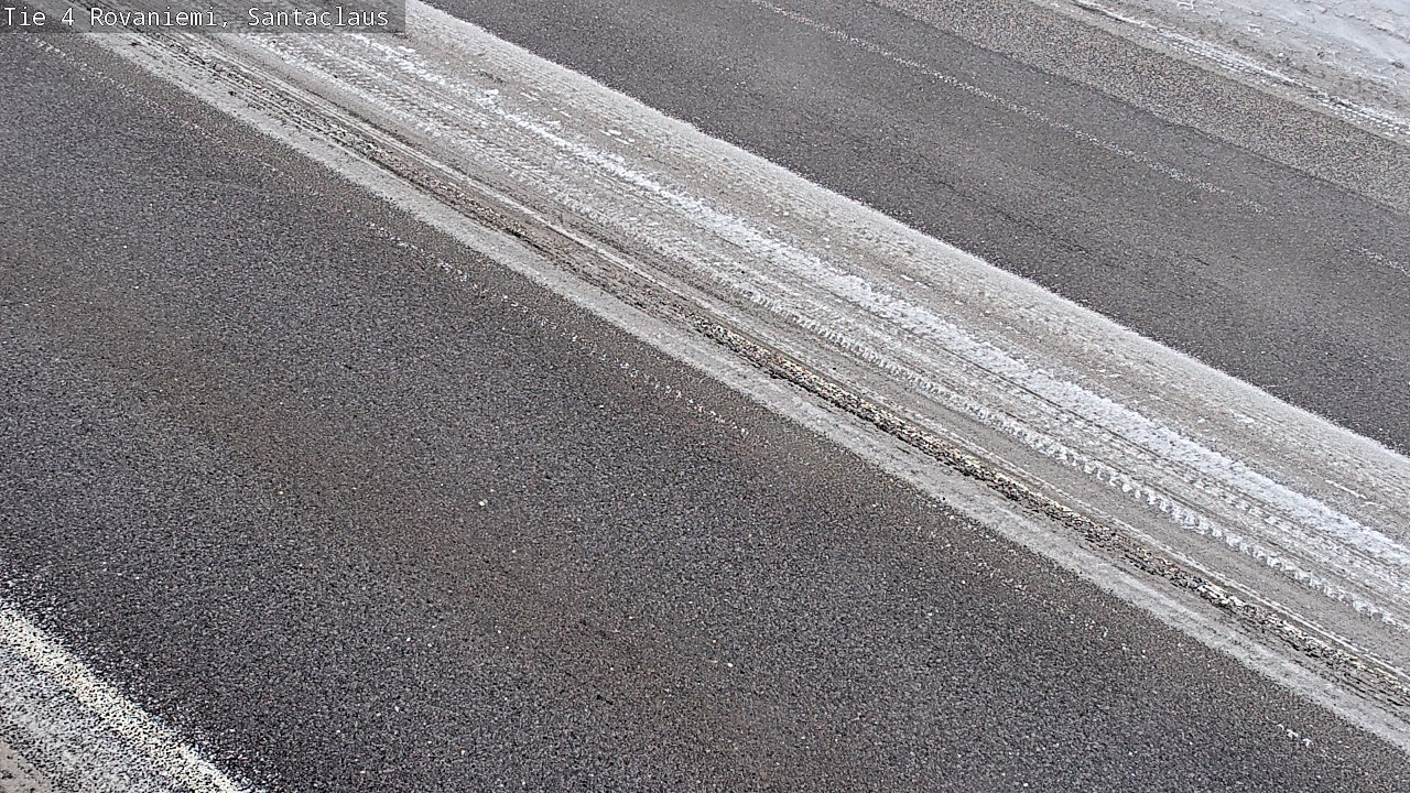 Weather Camera Image Väg 4 Rovaniemi, Santa Claus, Rovaniemi, Lappi