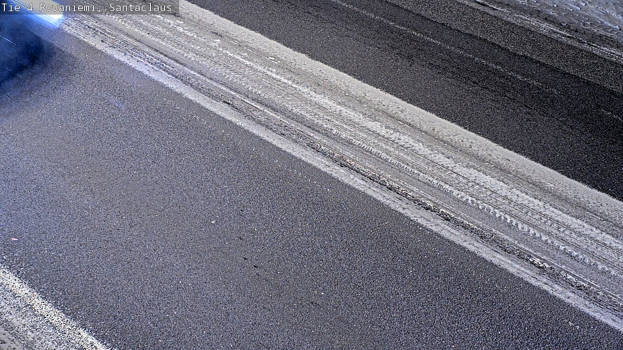 Weather Camera Image Väg 4 Rovaniemi, Santa Claus, Rovaniemi, Lappi