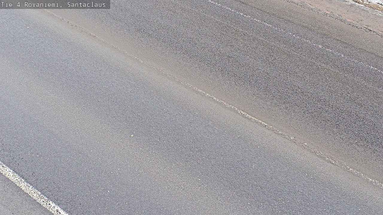 Weather Camera Image Road 4, Rovaniemi, Santa Claus, Rovaniemi, Lappi