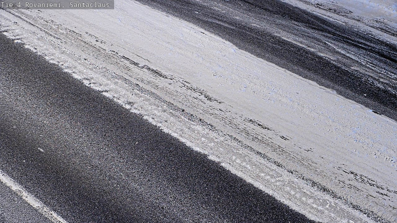 Weather Camera Image Road 4, Rovaniemi, Santa Claus, Rovaniemi, Lappi