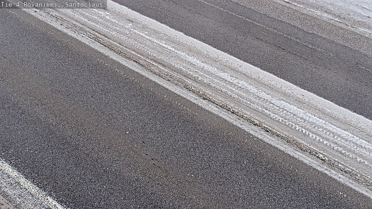 Weather Camera Image Väg 4 Rovaniemi, Santa Claus, Rovaniemi, Lappi