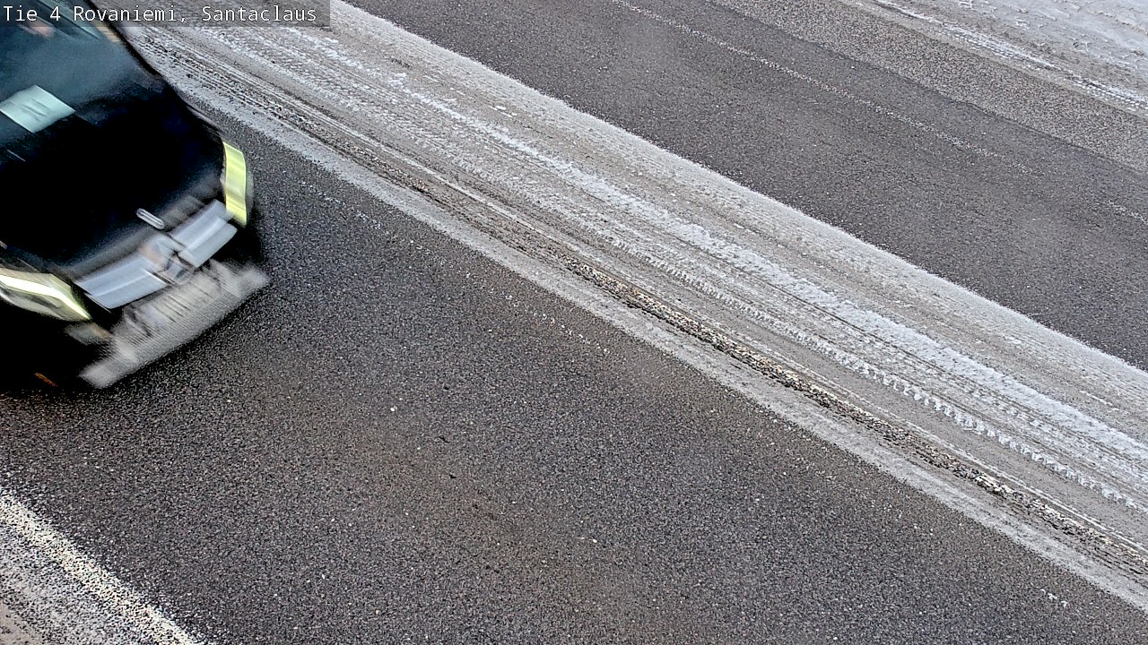Weather Camera Image Väg 4 Rovaniemi, Santa Claus, Rovaniemi, Lappi