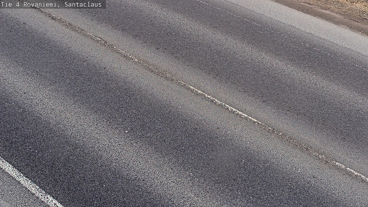 Weather Camera Image Road 4, Rovaniemi, Santa Claus, Rovaniemi, Lappi