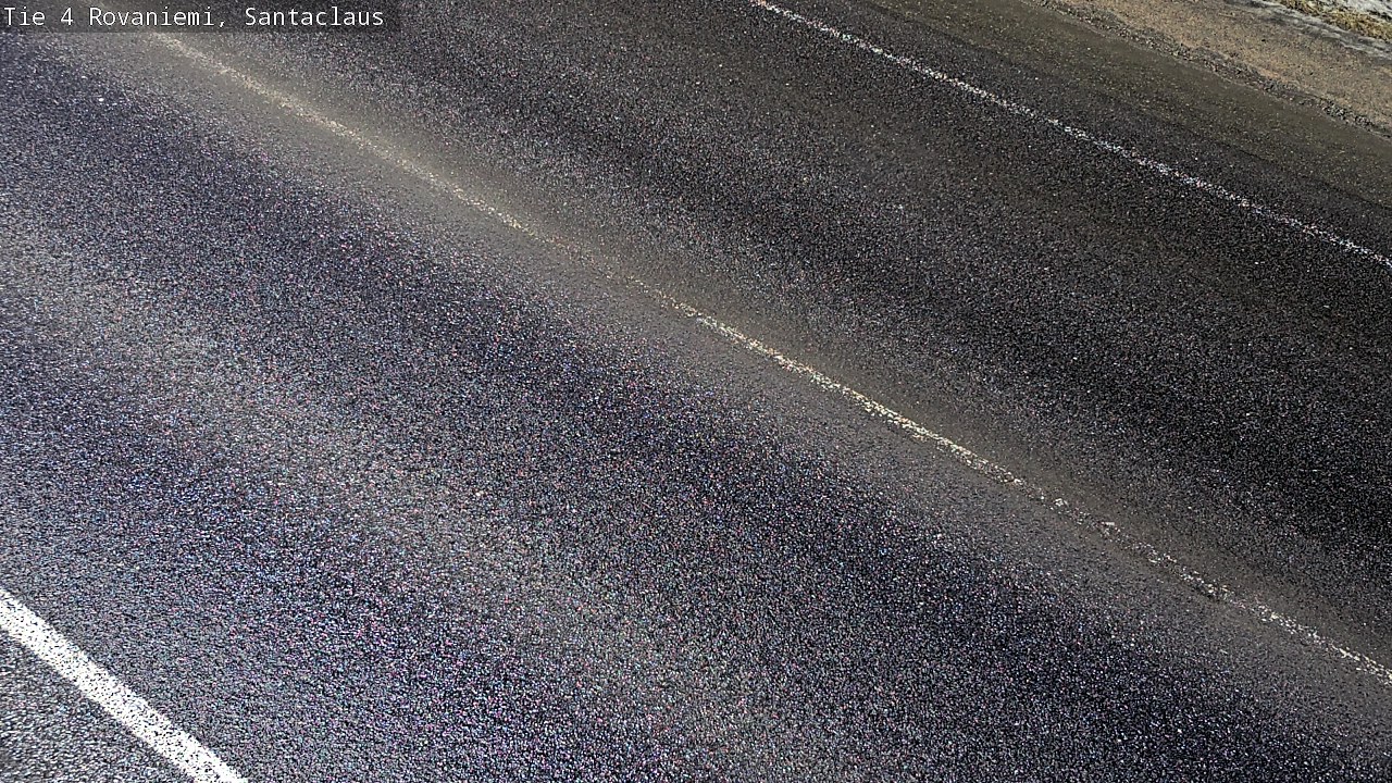 Weather Camera Image Road 4, Rovaniemi, Santa Claus, Rovaniemi, Lappi