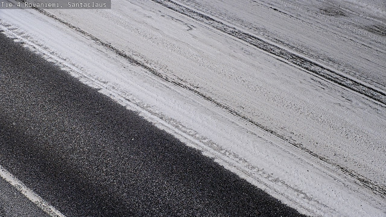 Weather Camera Image Road 4, Rovaniemi, Santa Claus, Rovaniemi, Lappi