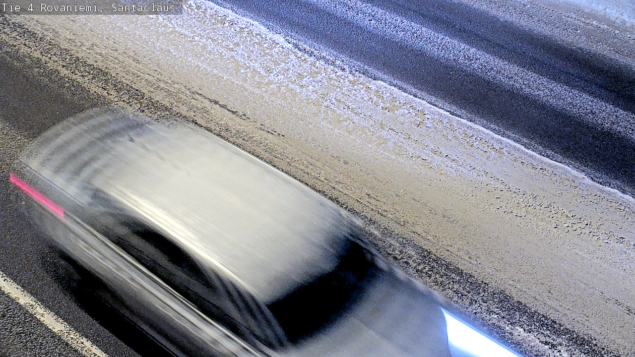 Weather Camera Image Road 4, Rovaniemi, Santa Claus, Rovaniemi, Lappi