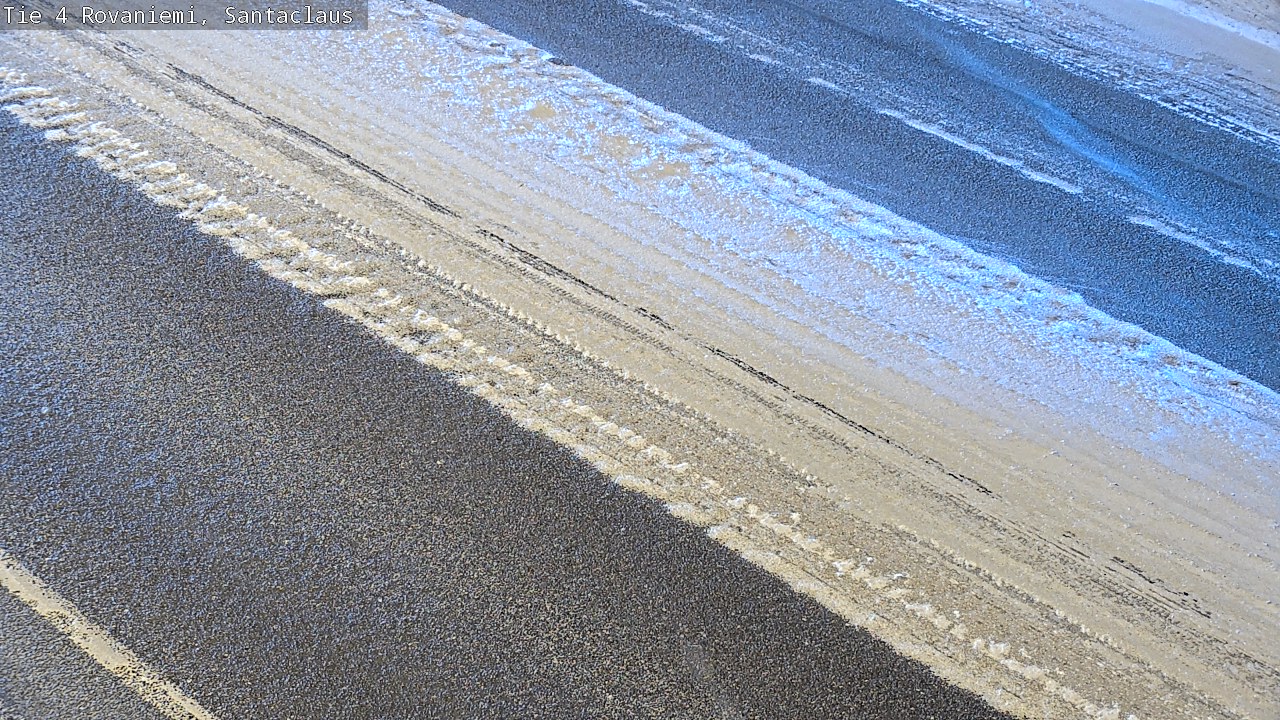 Weather Camera Image Road 4, Rovaniemi, Santa Claus, Rovaniemi, Lappi