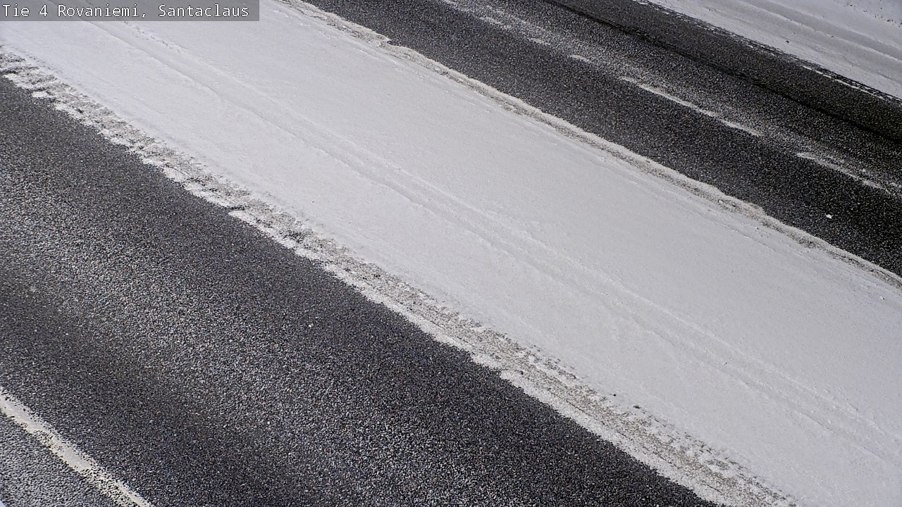 Weather Camera Image Road 4, Rovaniemi, Santa Claus, Rovaniemi, Lappi