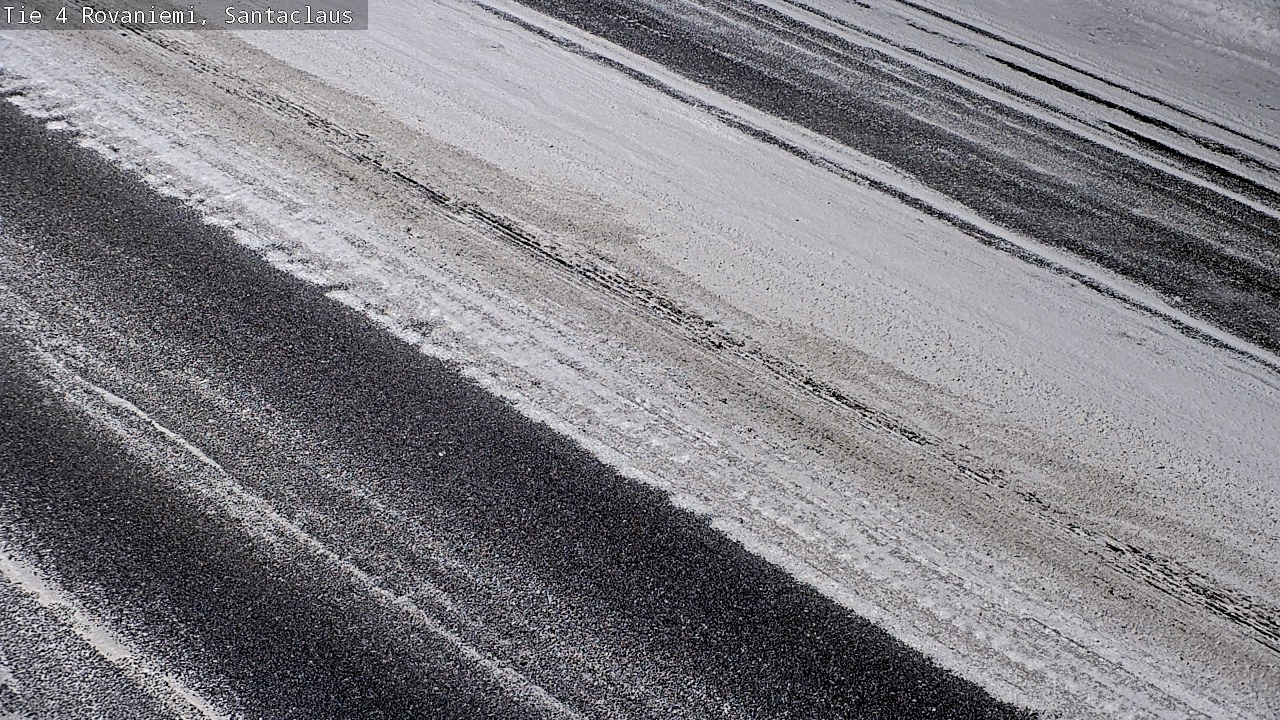 Weather Camera Image Road 4, Rovaniemi, Santa Claus, Rovaniemi, Lappi