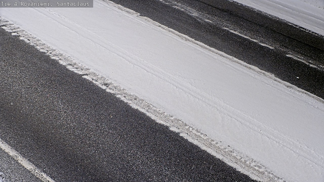 Weather Camera Image Road 4, Rovaniemi, Santa Claus, Rovaniemi, Lappi