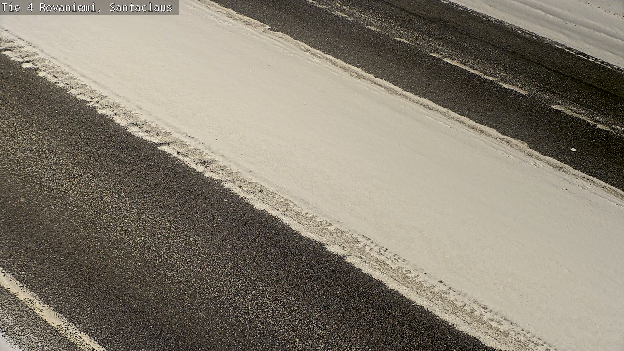 Weather Camera Image Road 4, Rovaniemi, Santa Claus, Rovaniemi, Lappi