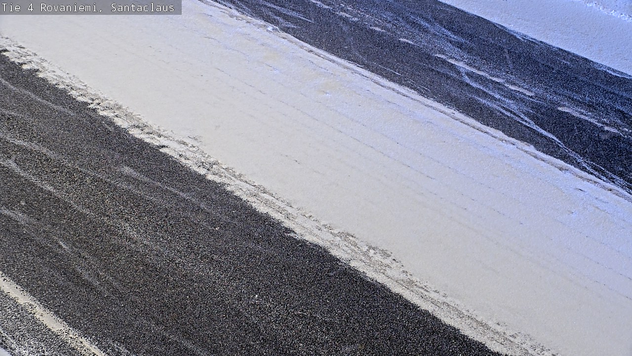 Weather Camera Image Road 4, Rovaniemi, Santa Claus, Rovaniemi, Lappi