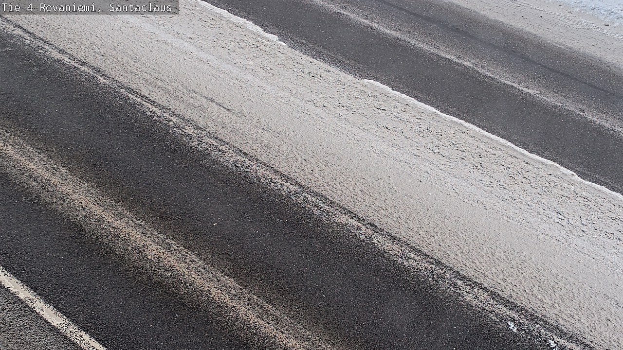 Weather Camera Image Road 4, Rovaniemi, Santa Claus, Rovaniemi, Lappi