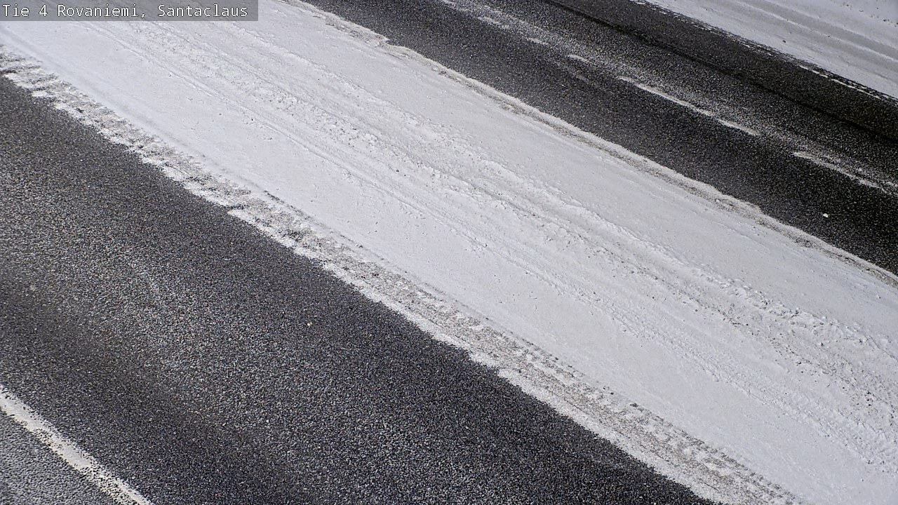 Weather Camera Image Road 4, Rovaniemi, Santa Claus, Rovaniemi, Lappi