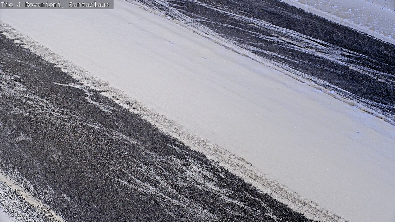 Weather Camera Image Road 4, Rovaniemi, Santa Claus, Rovaniemi, Lappi