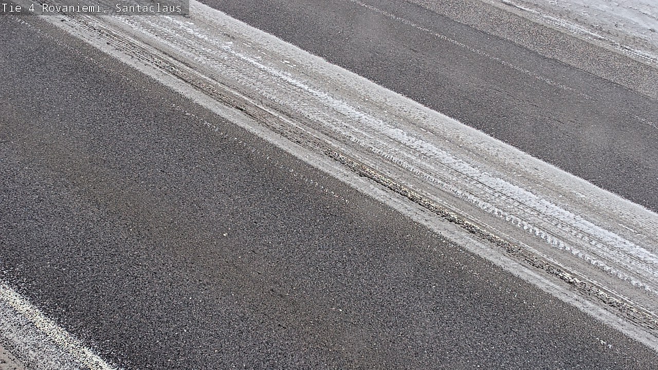 Weather Camera Image Väg 4 Rovaniemi, Santa Claus, Rovaniemi, Lappi