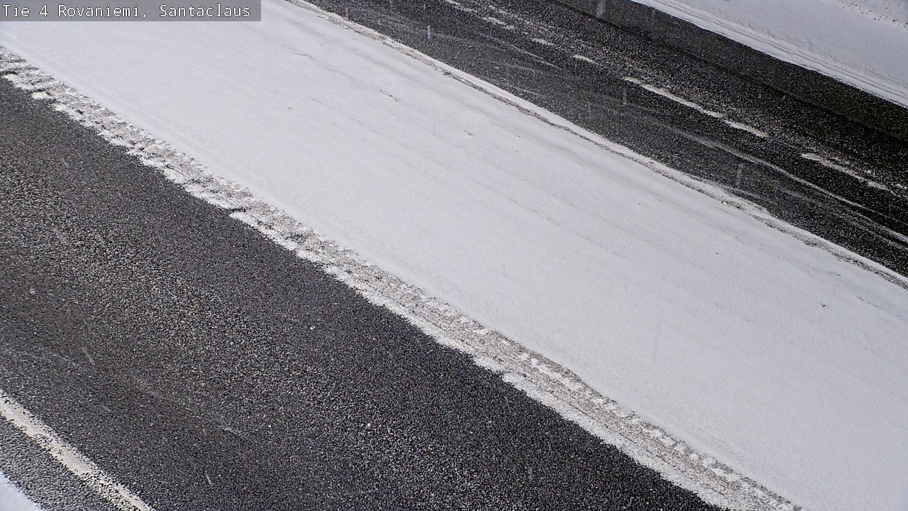 Weather Camera Image Road 4, Rovaniemi, Santa Claus, Rovaniemi, Lappi