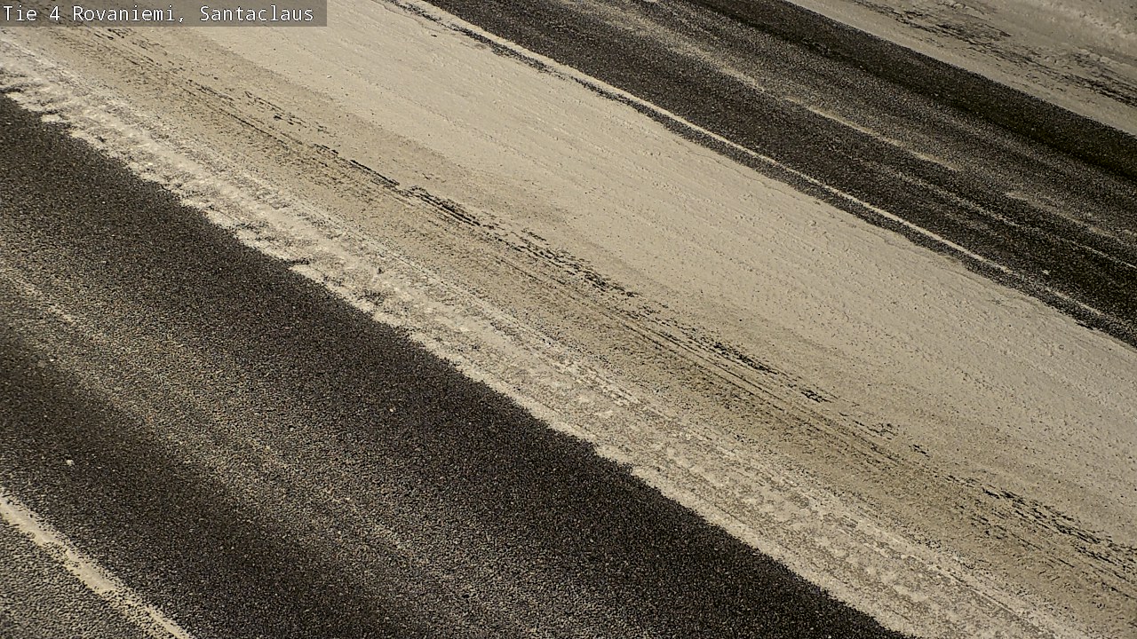 Weather Camera Image Road 4, Rovaniemi, Santa Claus, Rovaniemi, Lappi