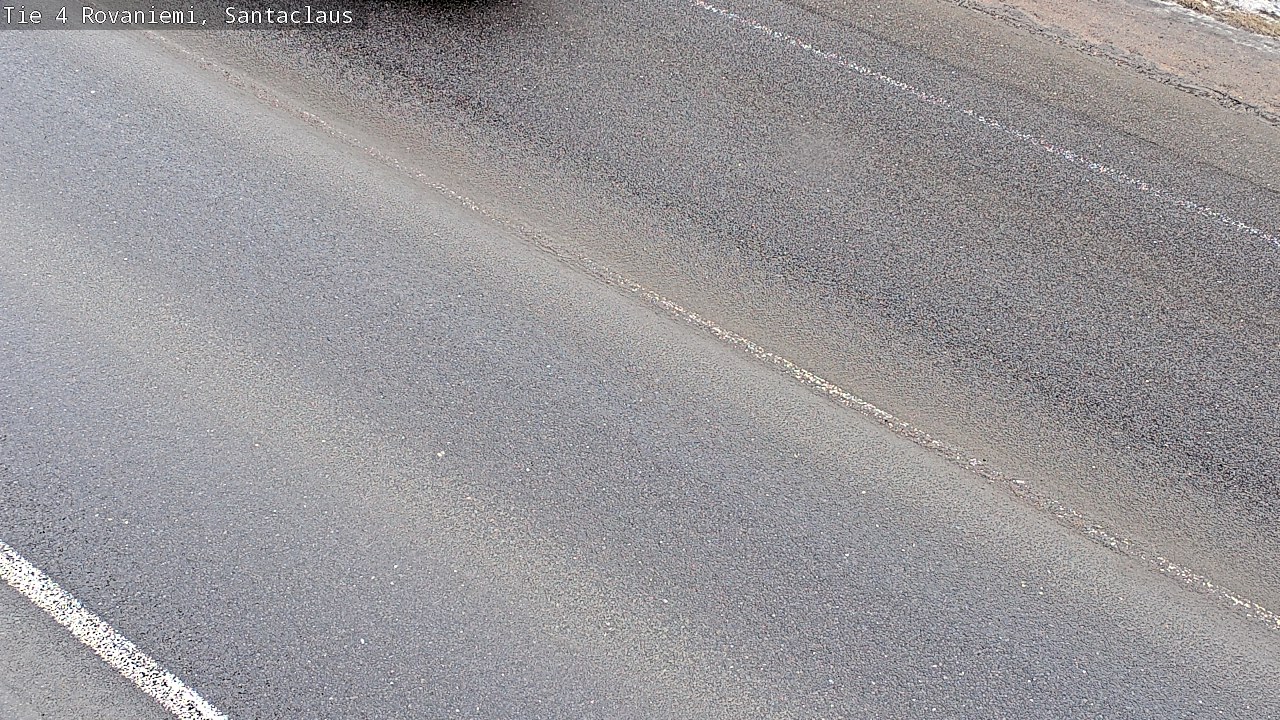 Weather Camera Image Road 4, Rovaniemi, Santa Claus, Rovaniemi, Lappi