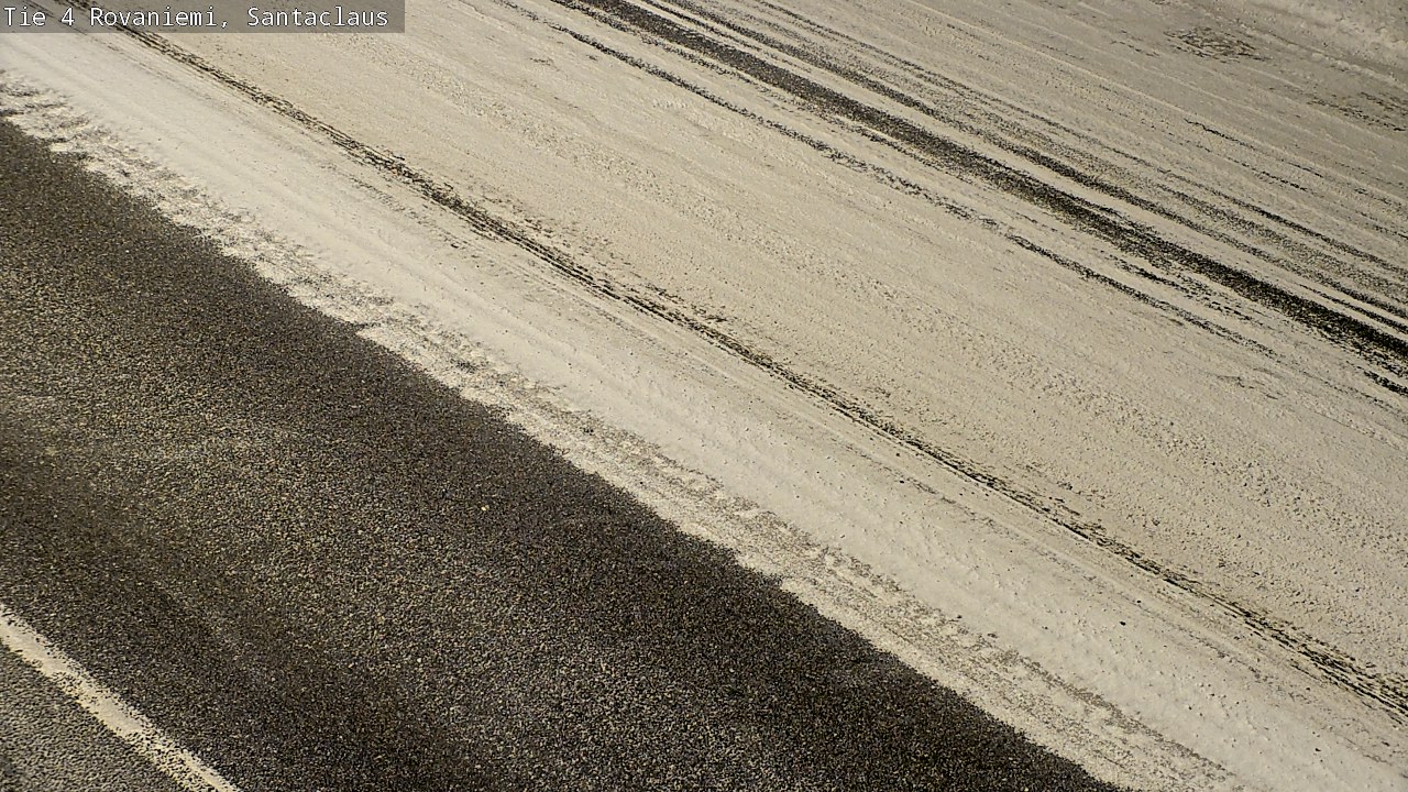 Weather Camera Image Road 4, Rovaniemi, Santa Claus, Rovaniemi, Lappi