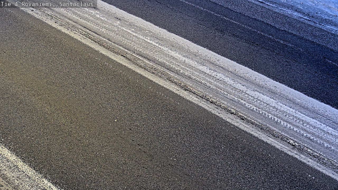 Weather Camera Image Väg 4 Rovaniemi, Santa Claus, Rovaniemi, Lappi