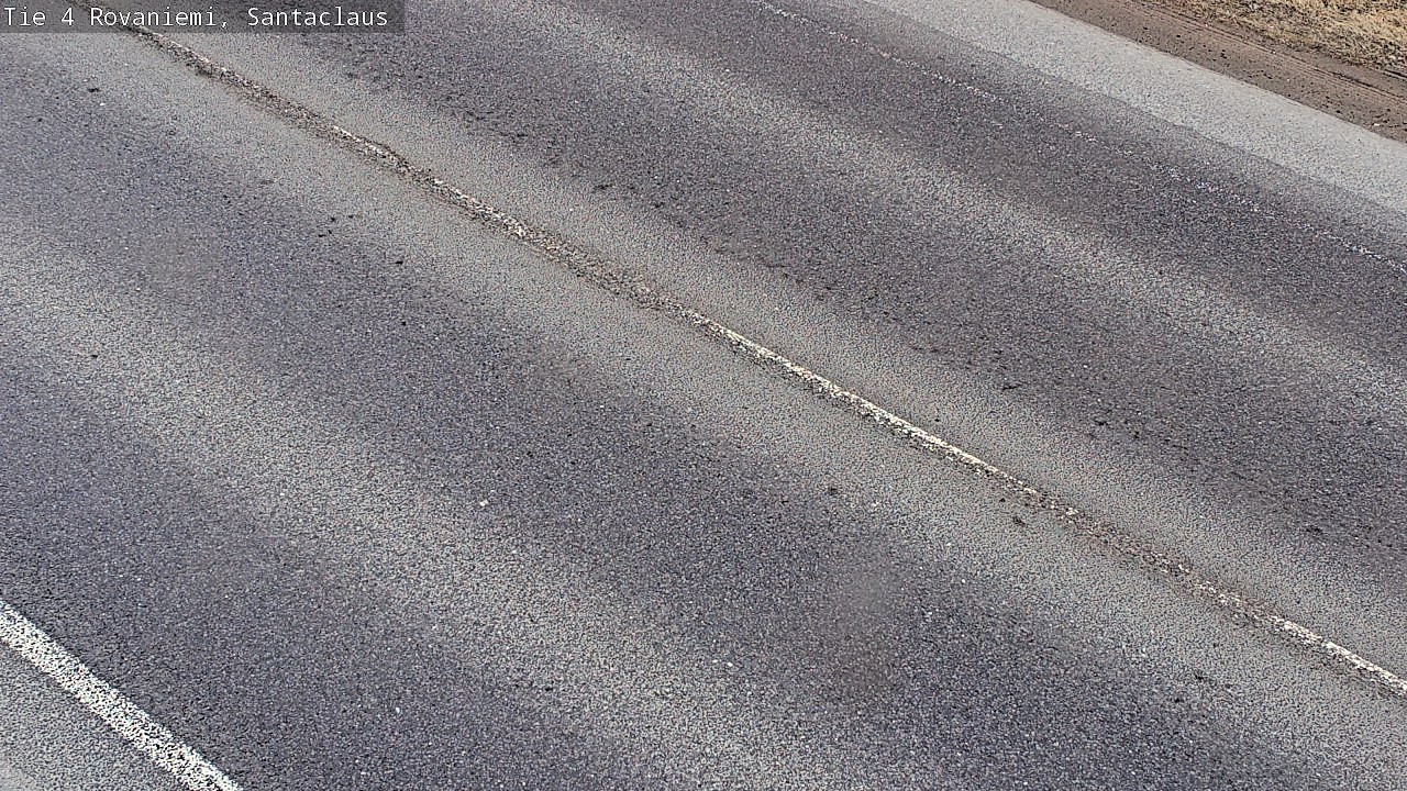 Weather Camera Image Road 4, Rovaniemi, Santa Claus, Rovaniemi, Lappi