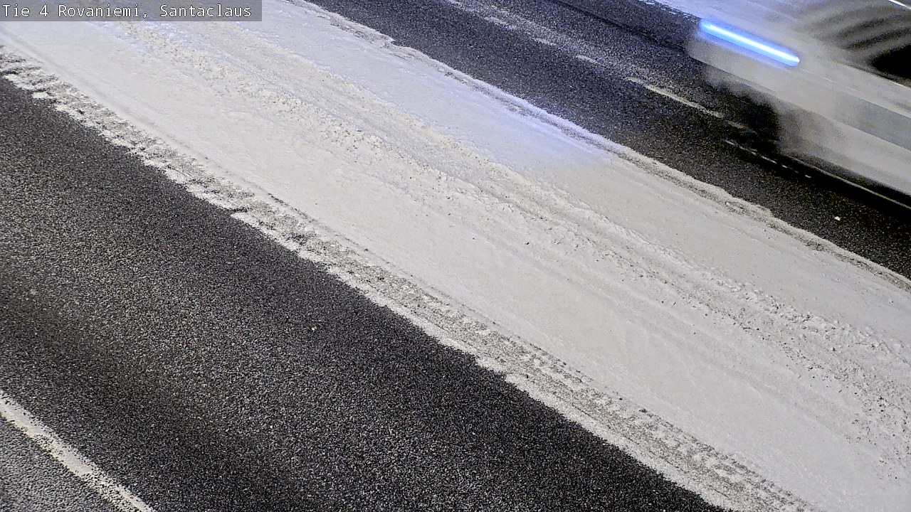 Weather Camera Image Road 4, Rovaniemi, Santa Claus, Rovaniemi, Lappi