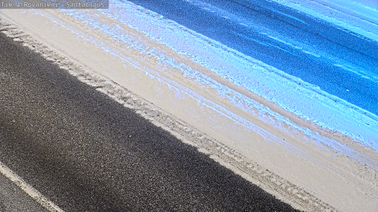 Weather Camera Image Road 4, Rovaniemi, Santa Claus, Rovaniemi, Lappi