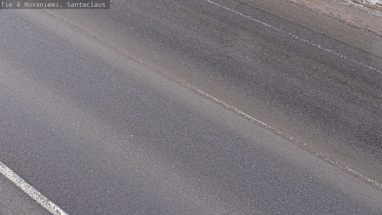 Weather Camera Image Road 4, Rovaniemi, Santa Claus, Rovaniemi, Lappi