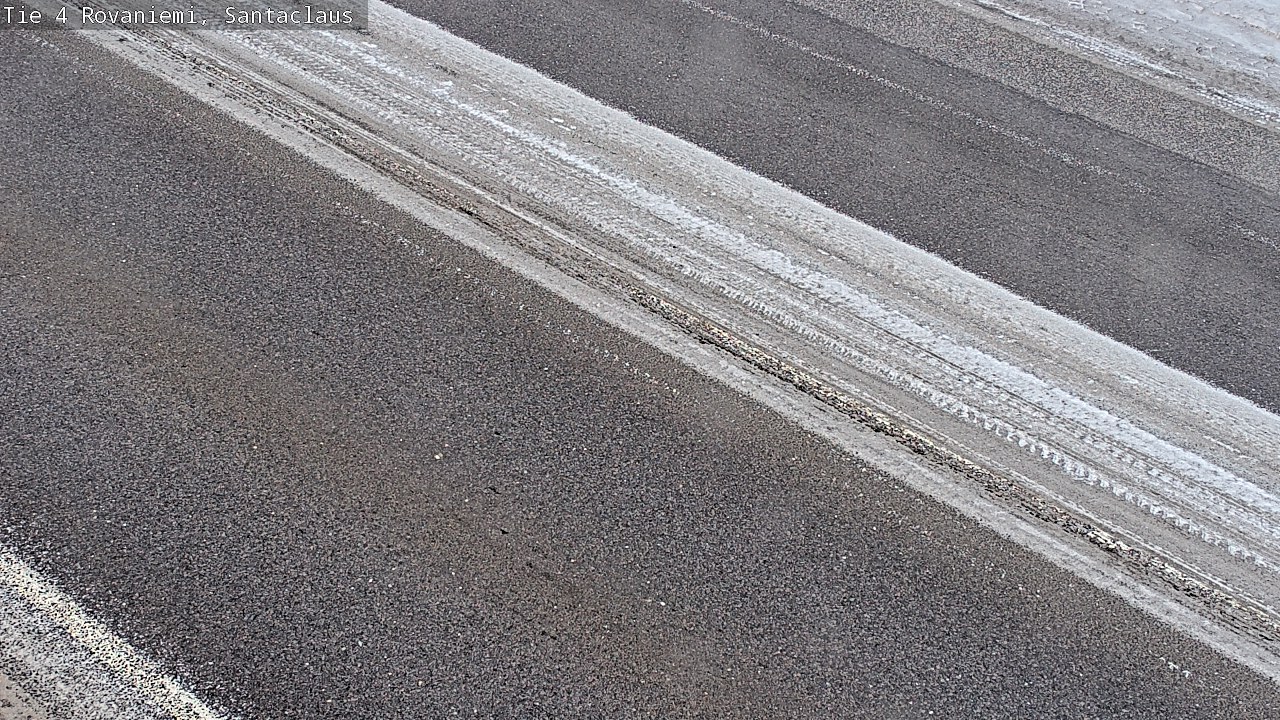 Weather Camera Image Väg 4 Rovaniemi, Santa Claus, Rovaniemi, Lappi
