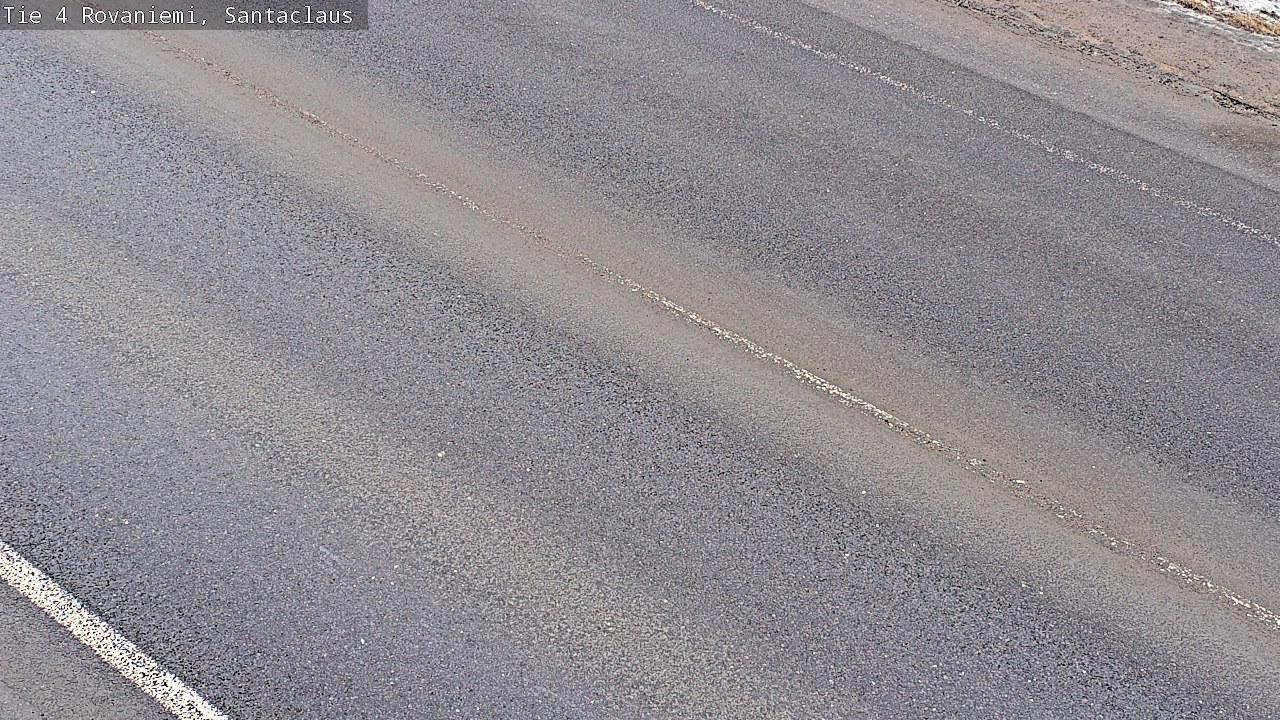 Weather Camera Image Väg 4 Rovaniemi, Santa Claus, Rovaniemi, Lappi