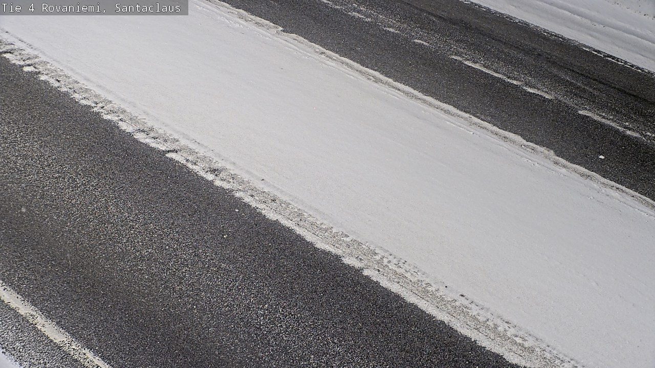 Weather Camera Image Road 4, Rovaniemi, Santa Claus, Rovaniemi, Lappi