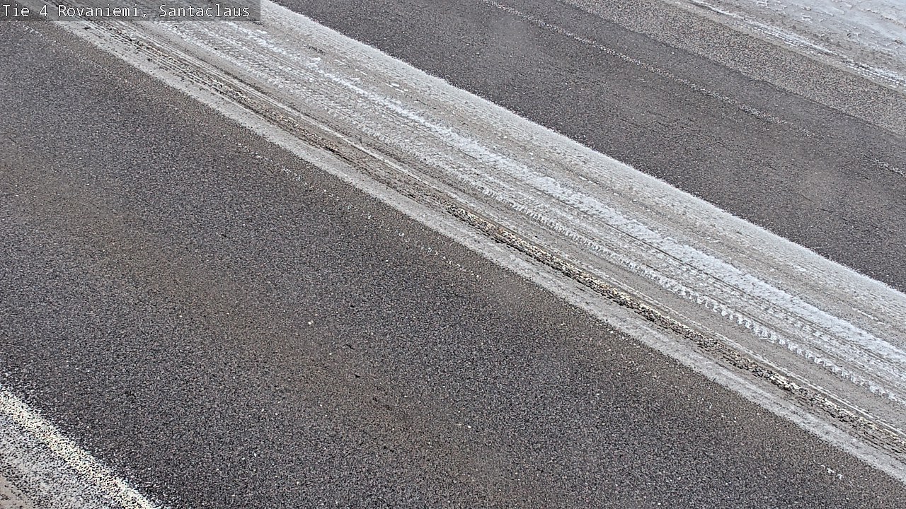 Weather Camera Image Väg 4 Rovaniemi, Santa Claus, Rovaniemi, Lappi
