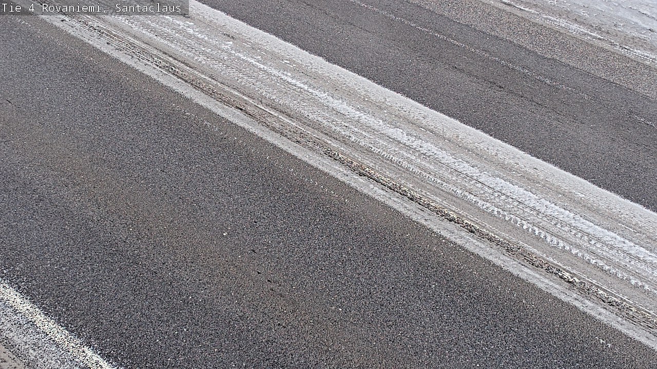 Weather Camera Image Väg 4 Rovaniemi, Santa Claus, Rovaniemi, Lappi