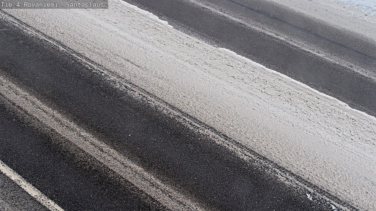 Weather Camera Image Road 4, Rovaniemi, Santa Claus, Rovaniemi, Lappi