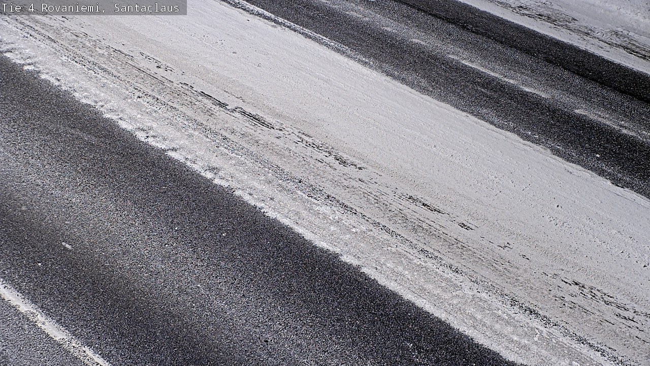 Weather Camera Image Road 4, Rovaniemi, Santa Claus, Rovaniemi, Lappi