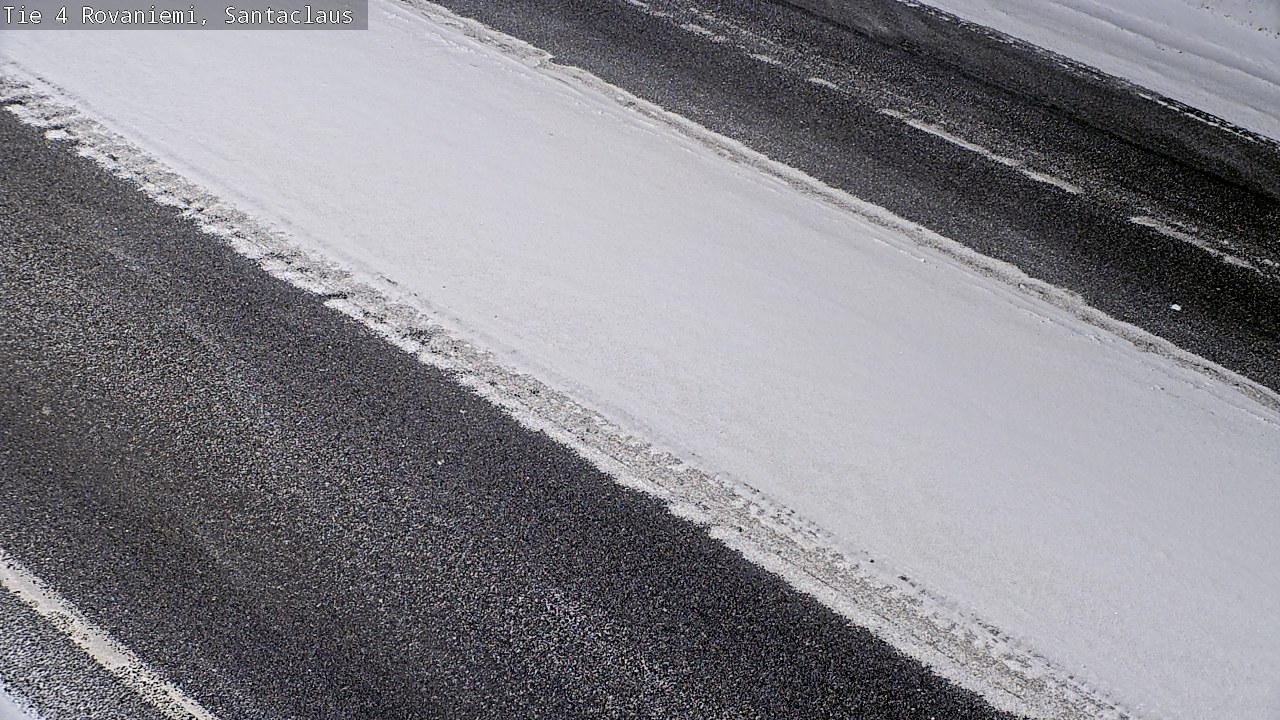 Weather Camera Image Road 4, Rovaniemi, Santa Claus, Rovaniemi, Lappi