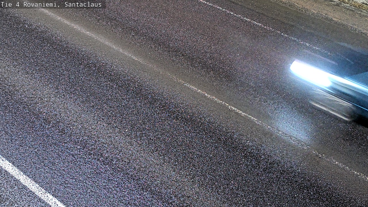 Weather Camera Image Road 4, Rovaniemi, Santa Claus, Rovaniemi, Lappi