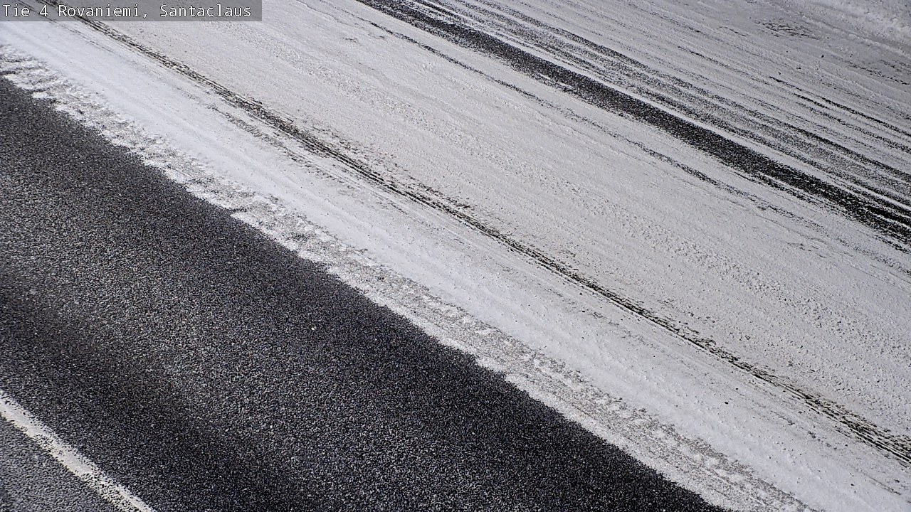 Weather Camera Image Road 4, Rovaniemi, Santa Claus, Rovaniemi, Lappi