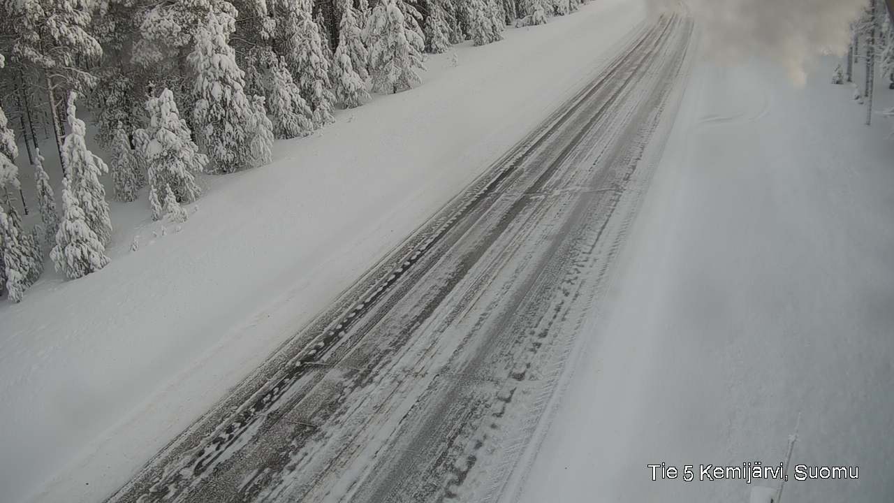 Kelikamerat Kuva Tie 5 Kemijärvi, Suomu, Kemijärvi, Lappi