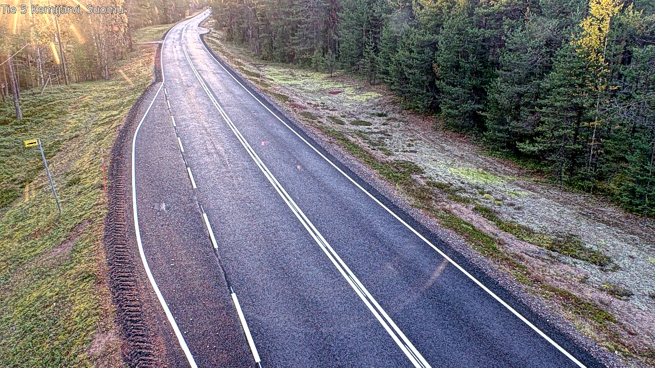 Kelikamerat Kuva Tie 5 Kemijärvi, Suomu, Kemijärvi, Lappi
