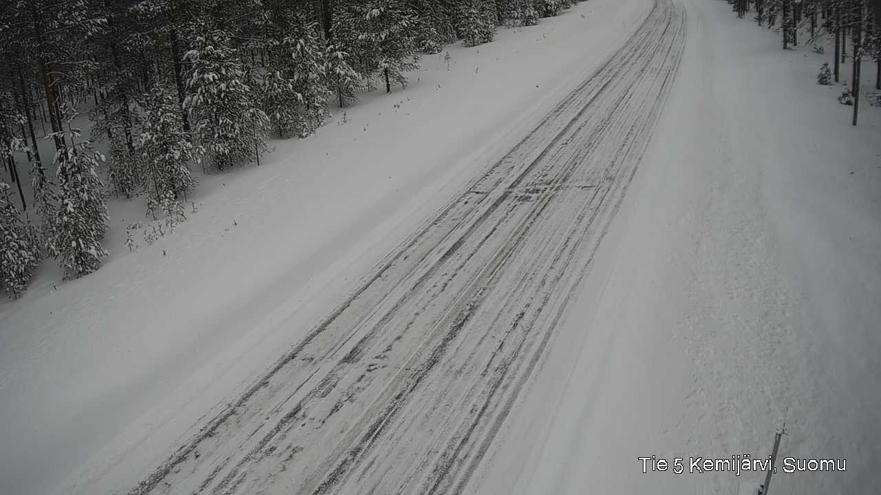 Kelikamerat Kuva Tie 5 Kemijärvi, Suomu, Kemijärvi, Lappi